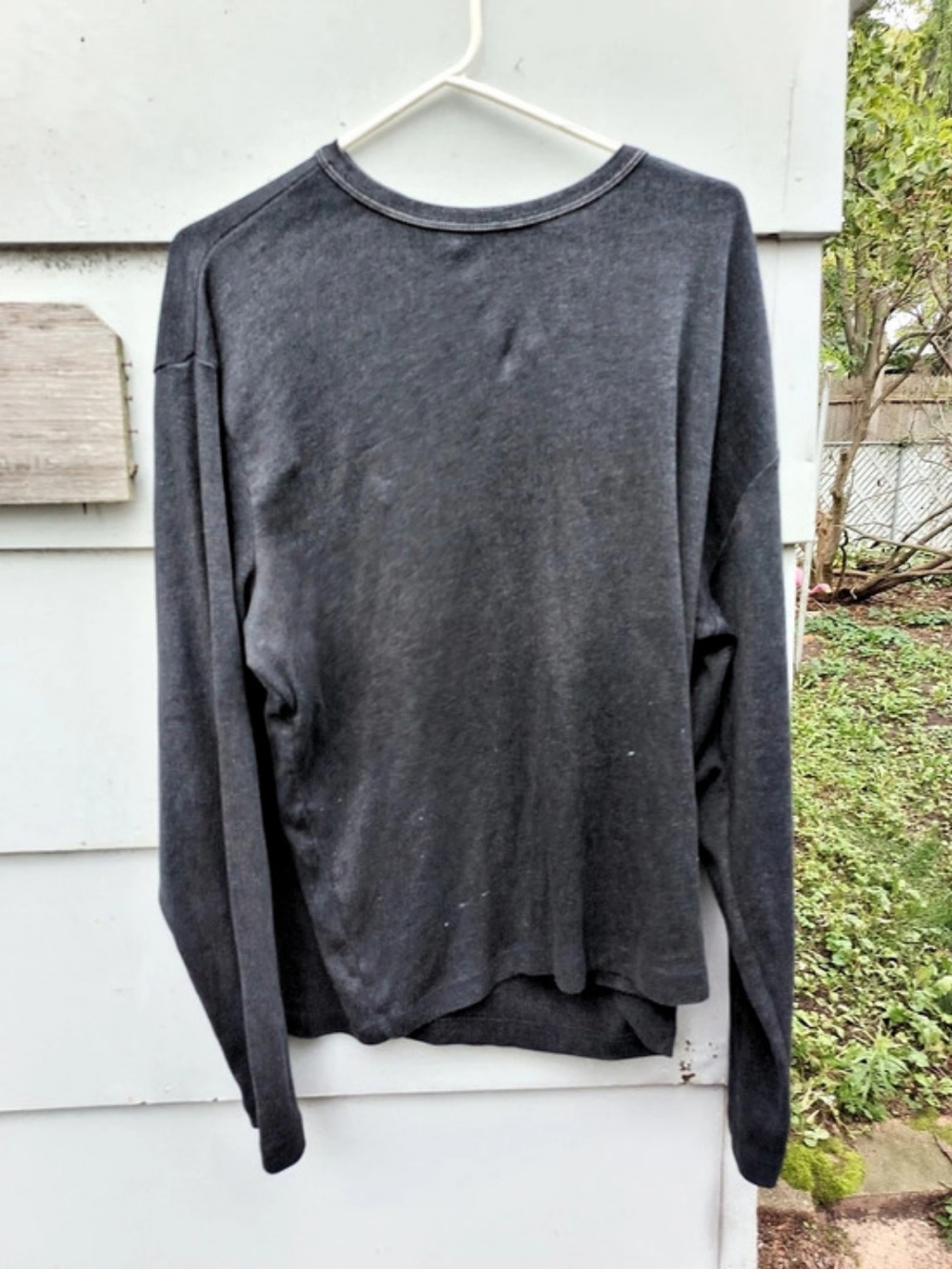 XL Old Navy Long Sleeve Tee in Gray Large
